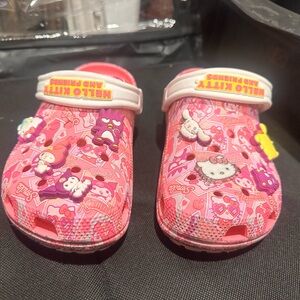 Hello Kitty Kids Sandals - Pink and White